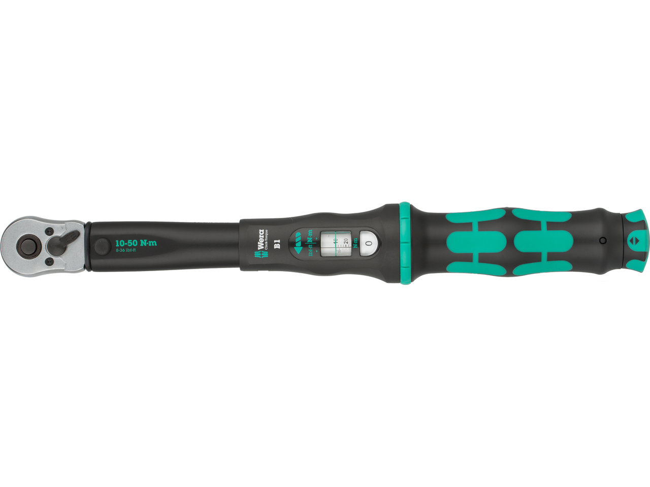 Wera Click-Torque B 1 Drehmomentschlüssel mit Umschaltratsche