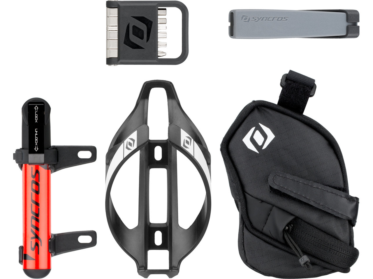 Syncros Roadie Essentials Kit Satteltasche Syncros Roadie Essentials Kit Satteltasche