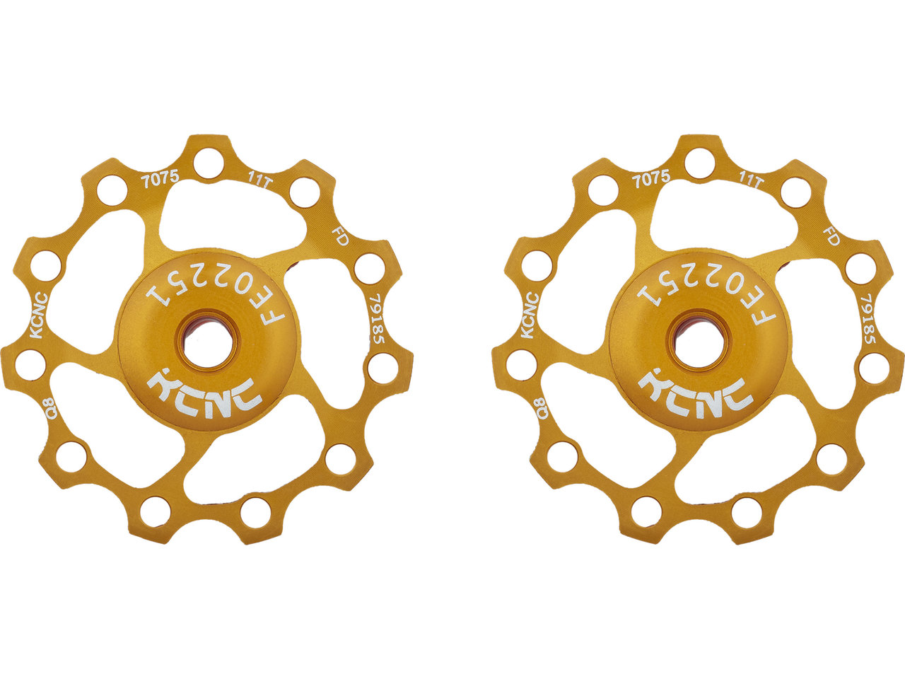 KCNC Jockey Wheel Alu Schalträdchen - 1 Paar KCNC Jockey Wheel Alu Schalträdchen - 1 Paar