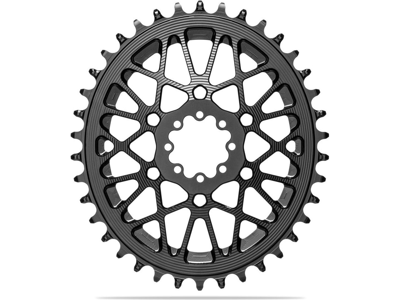 absoluteBLACK Oval 1x AXS SRAM Gravel Direct Mount 8 Schrauben Kettenblatt