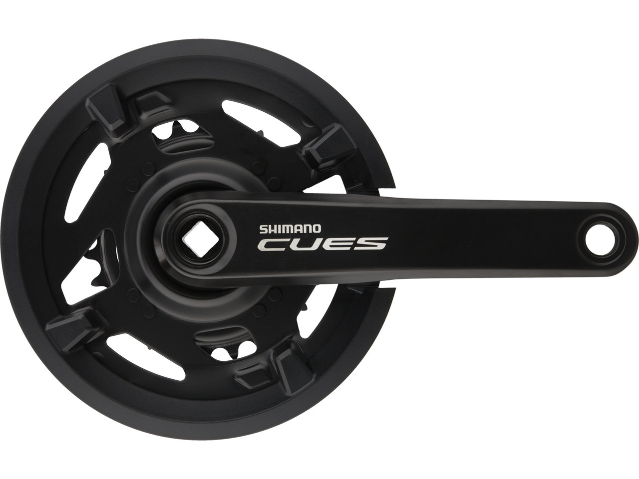 Shimano CUES Kurbelgarnitur FC-U4000-2 Vierkant Shimano CUES Kurbelgarnitur FC-U4000-2 Vierkant