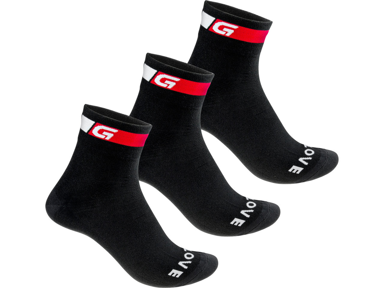 GripGrab Classic Regular Cut Socks - 3 Paar