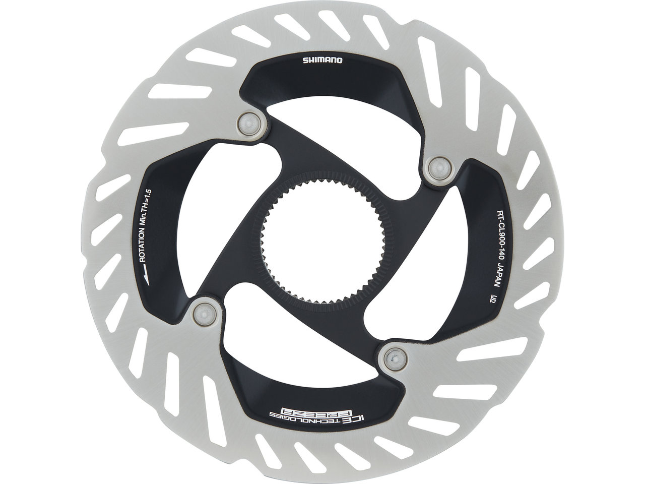 Shimano Bremsscheibe RT-CL900 Center Lock Innenverzahnung für Dura-Ace/ XTR Shimano Bremsscheibe RT-CL900 Center Lock Innenverzahnung für Dura-Ace/ XTR