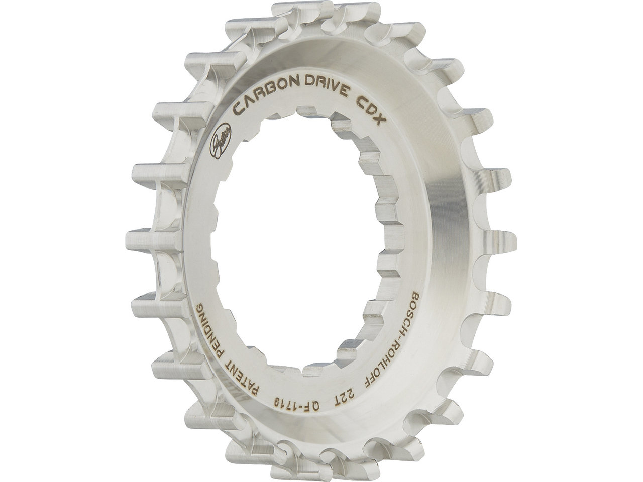 Gates Carbon Drive CDX Vordere Riemenscheibe Bosch Gen2 Rohloff
