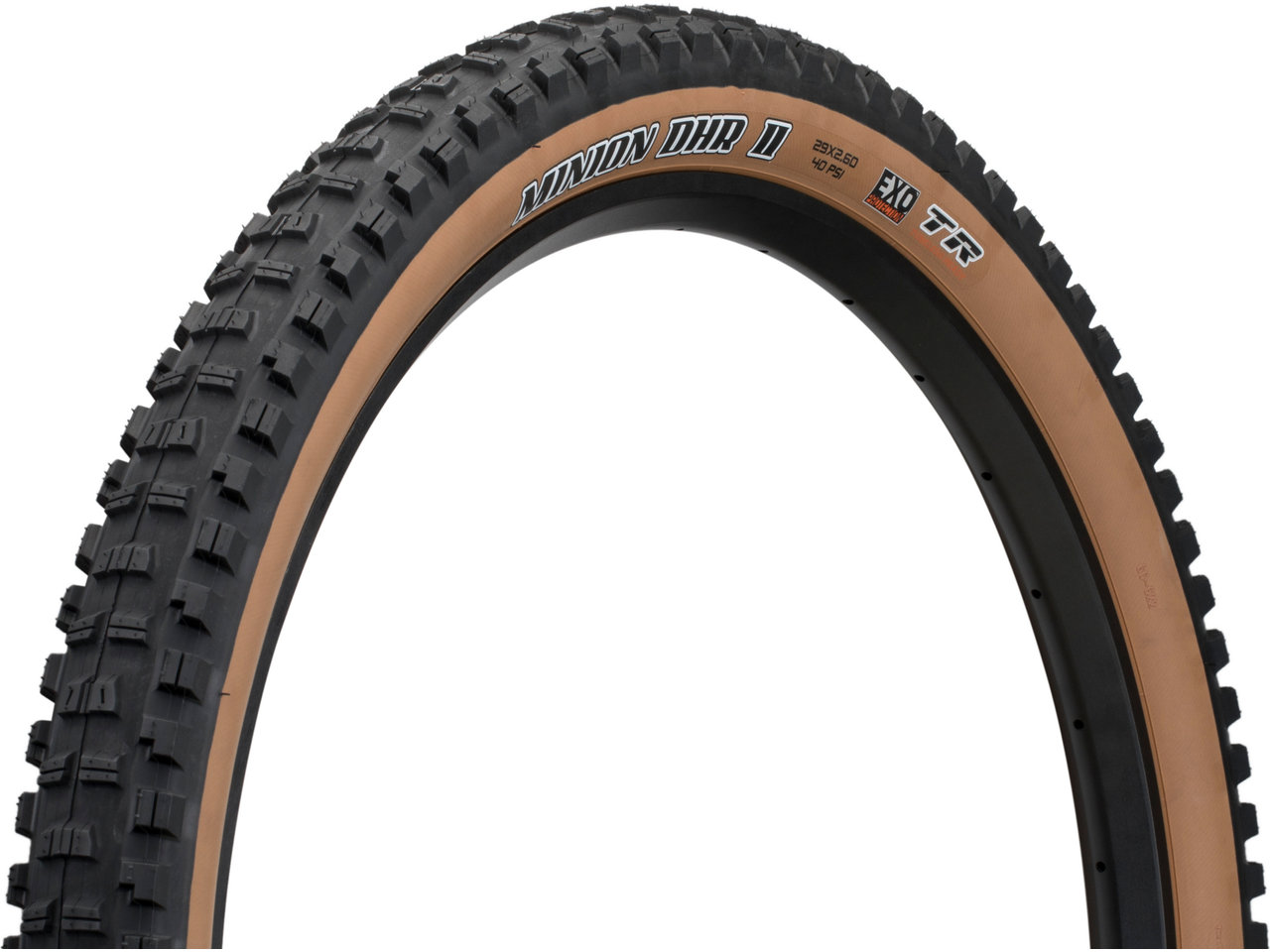 Maxxis Minion DHR II Dual EXO WT TR Skinwall 29" Faltreifen