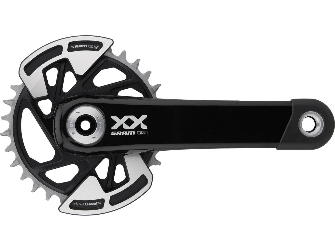SRAM XX Eagle Transmission T-Type DUB DM 12-fach Carbon Kurbelgarnitur SRAM XX Eagle Transmission T-Type DUB DM 12-fach Carbon Kurbelgarnitur