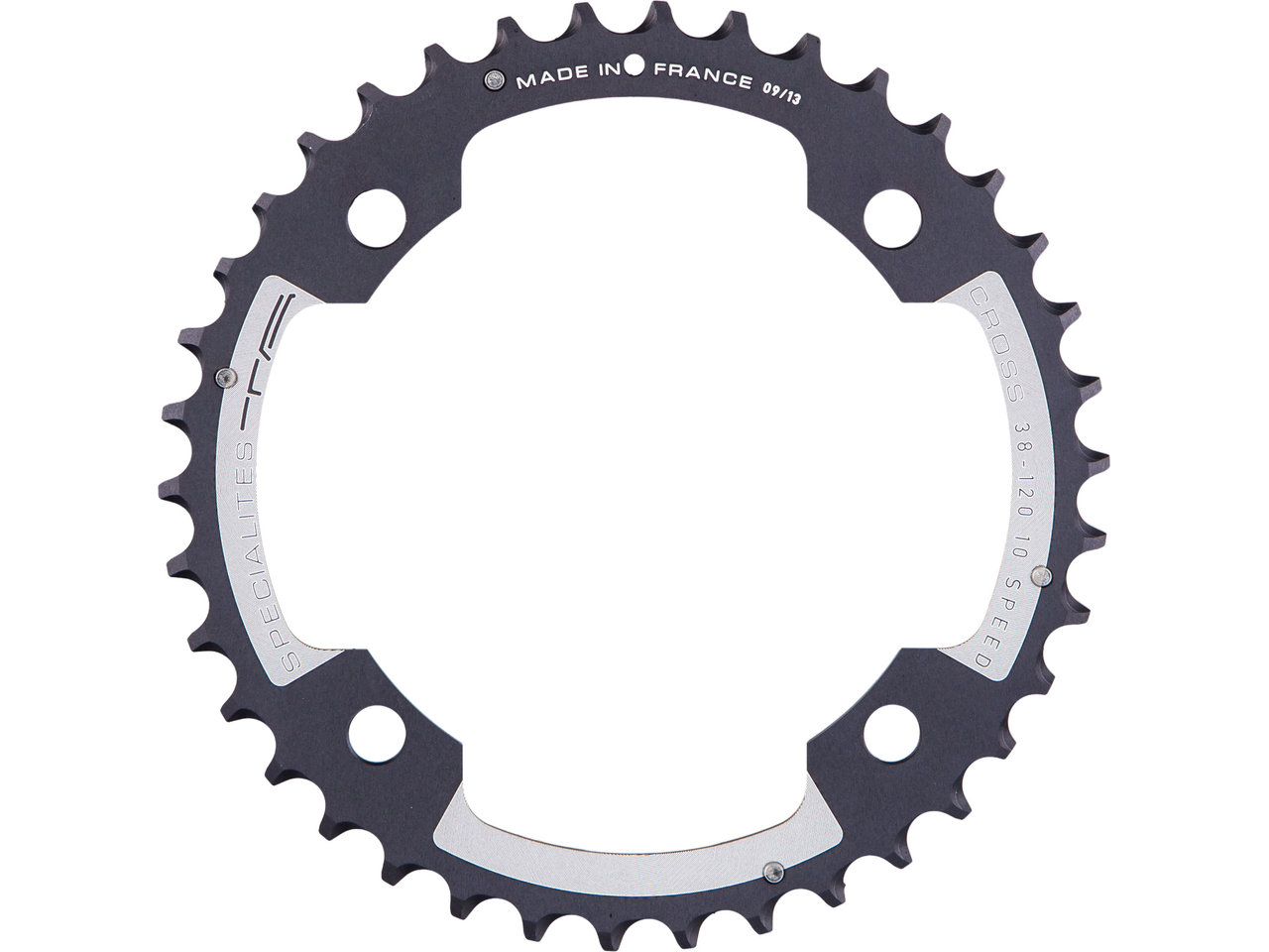 SPECIALITES TA Kettenblatt Cross, 4-Arm, innen, 80 mm Lochkreis