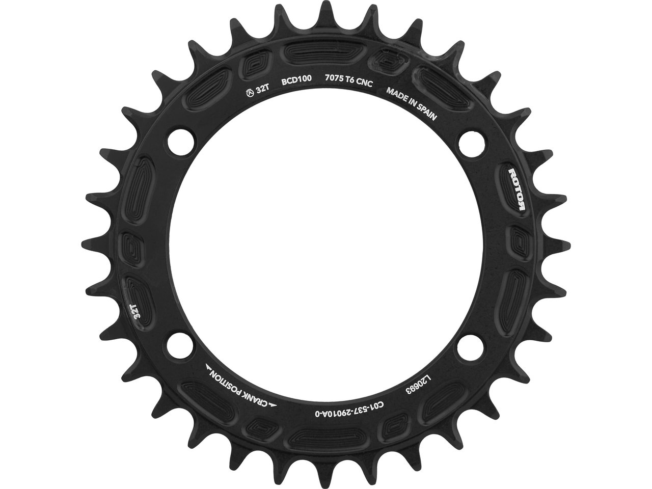 Rotor ROUND-RING Kettenblatt BCD100X4 Rotor ROUND-RING Kettenblatt BCD100X4