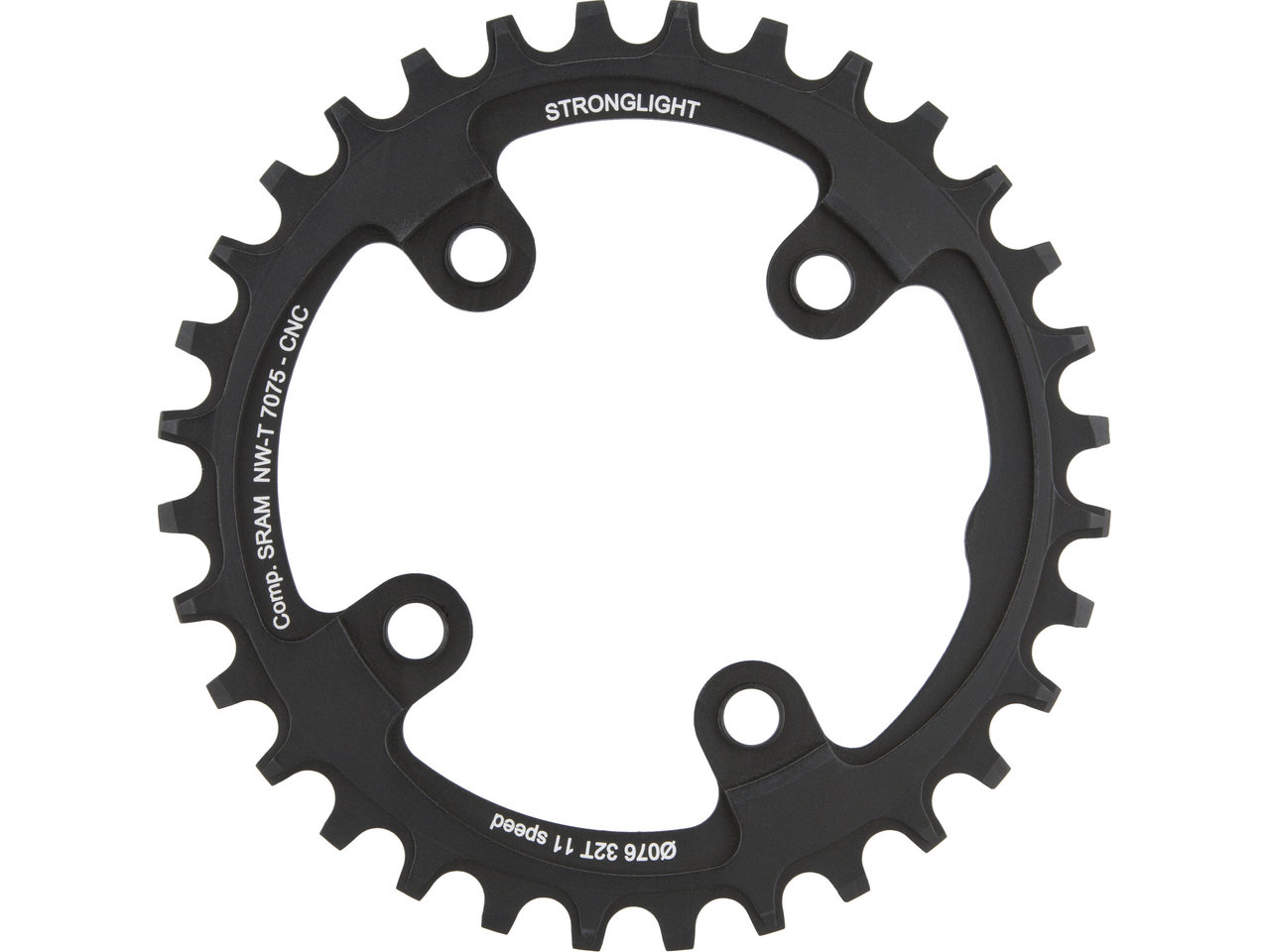 Kettenblatt Sram Xx1 11-fach, 4-arm, 76 Mm Lochkreis
