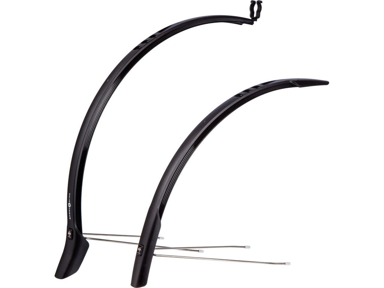 SKS Velo 42 Urban Schutzblech Set VR+HR für 28" mit Streben