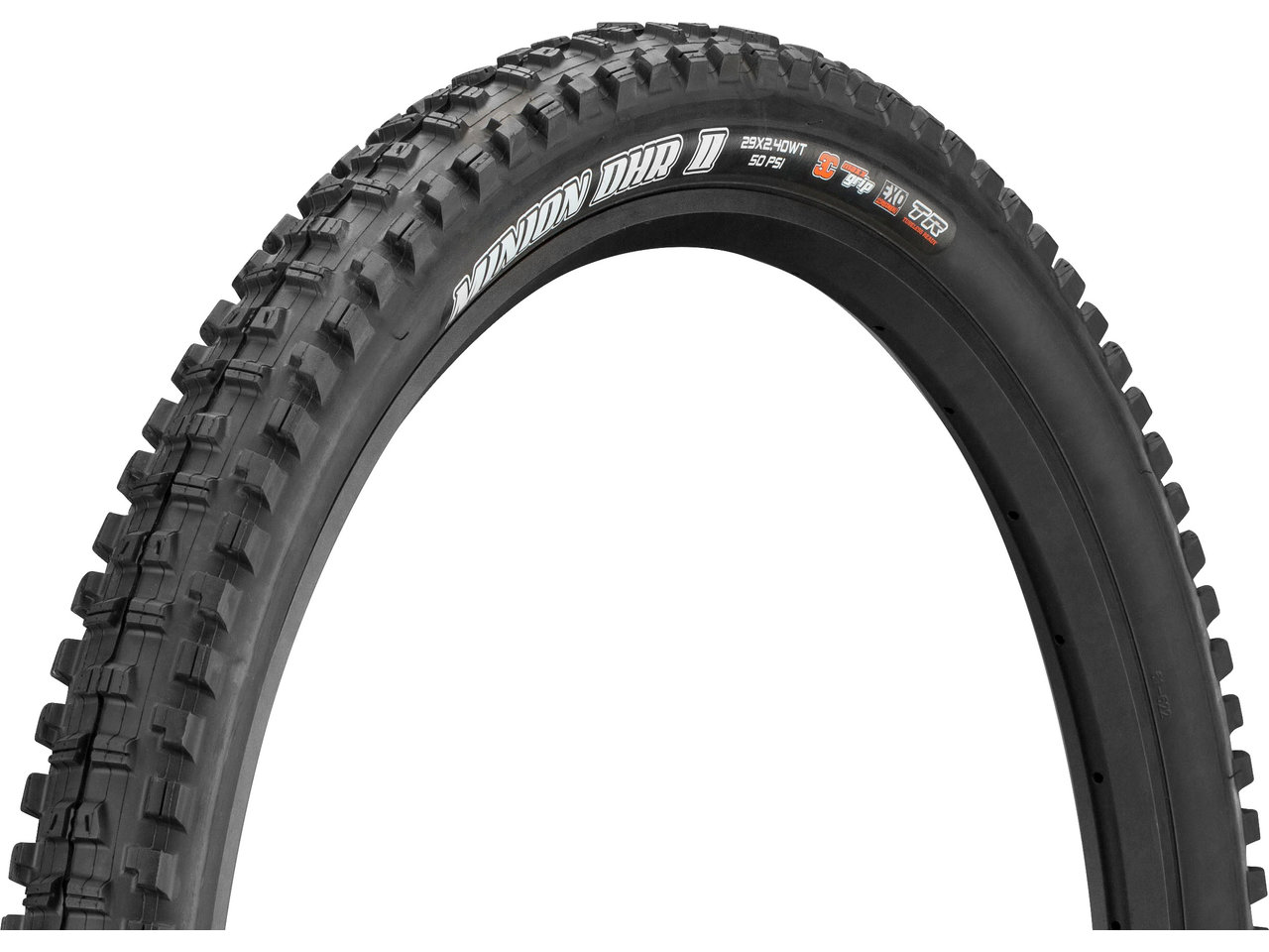 Maxxis Minion DHR II 3C MaxxGrip EXO WT TR 27,5" Faltreifen