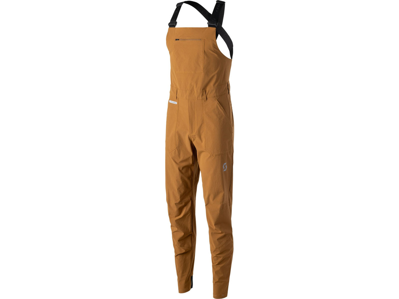 SCOTT Trail Tuned bibbukser uten pute Bread Brown herre SCOTT Trail Tuned bibbukser uten pute Bread Brown herre