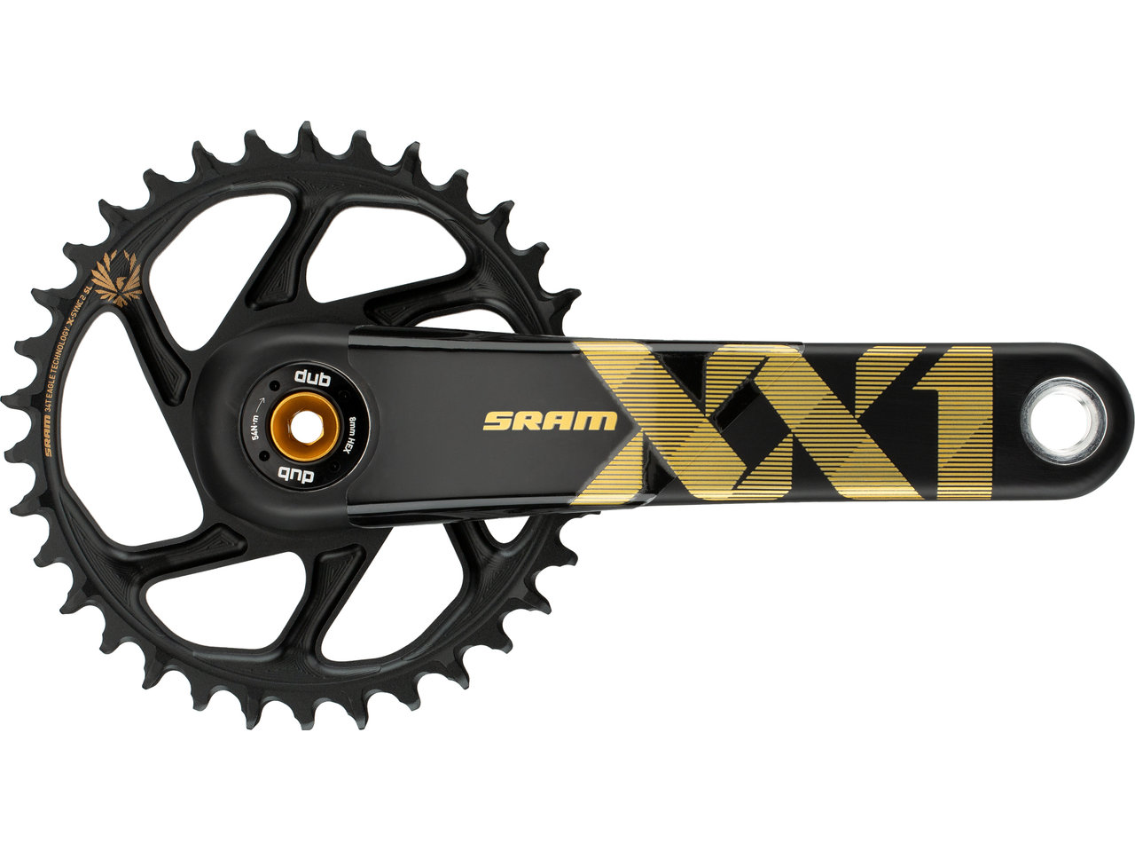 SRAM XX1 Eagle DUB Boost Kranksett SRAM XX1 Eagle DUB Boost Kranksett