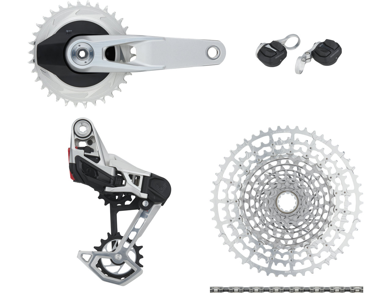 SRAM Eagle Transmission 1987 Collection AXS 1x12-Fach Gruppe SRAM Eagle Transmission 1987 Collection AXS 1x12-Fach Gruppe