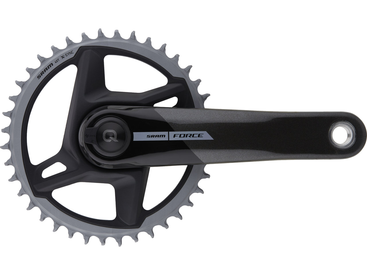 SRAM Force 1 D2 AXS DUB DM 1x12-fach Carbon Powermeter Kurbelgarnitur SRAM Force 1 D2 AXS DUB DM 1x12-fach Carbon Powermeter Kurbelgarnitur