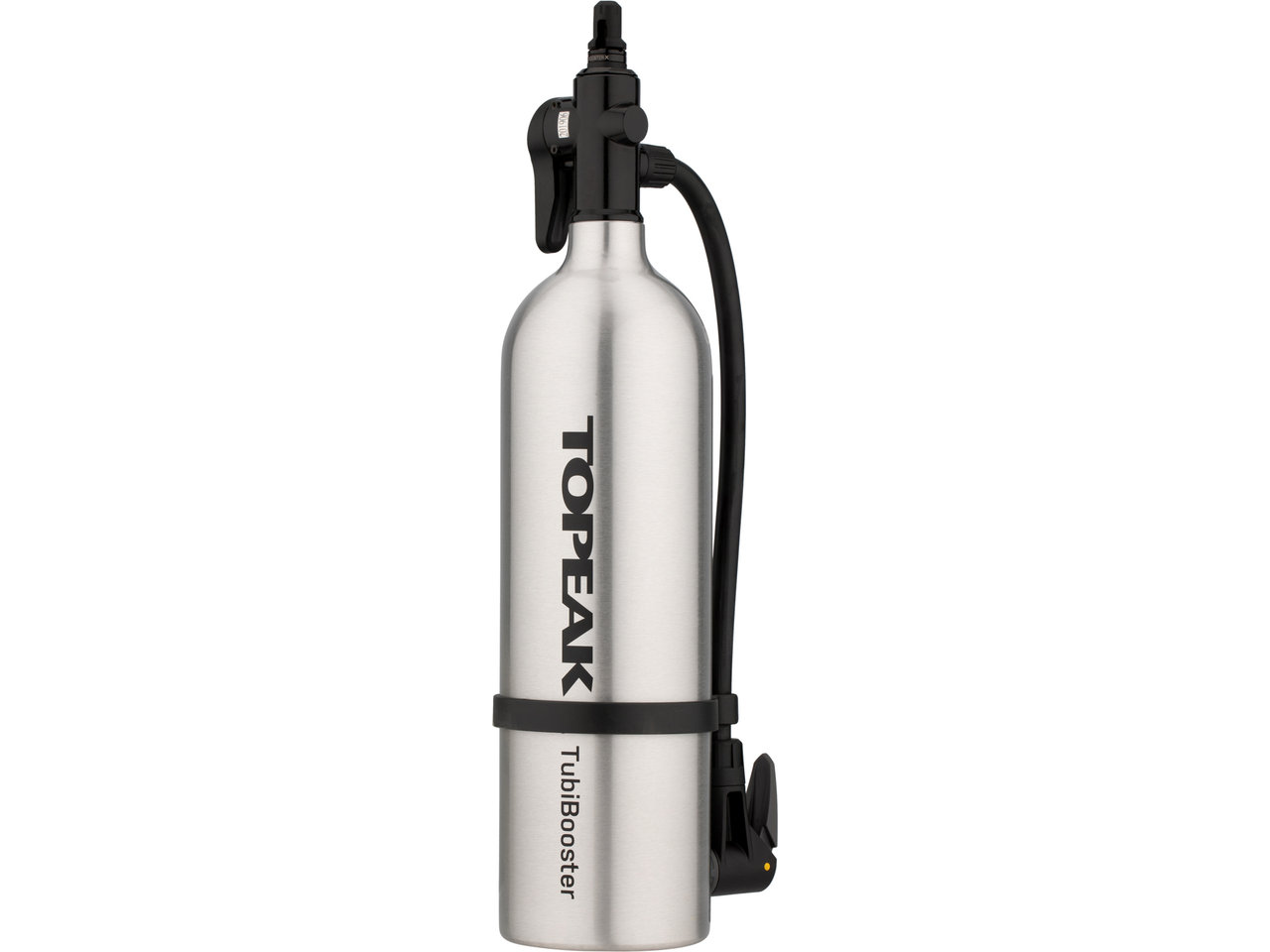 Topeak TubiBooster X CO2-Inflator mit Drucklufttank Topeak TubiBooster X CO2-Inflator mit Drucklufttank