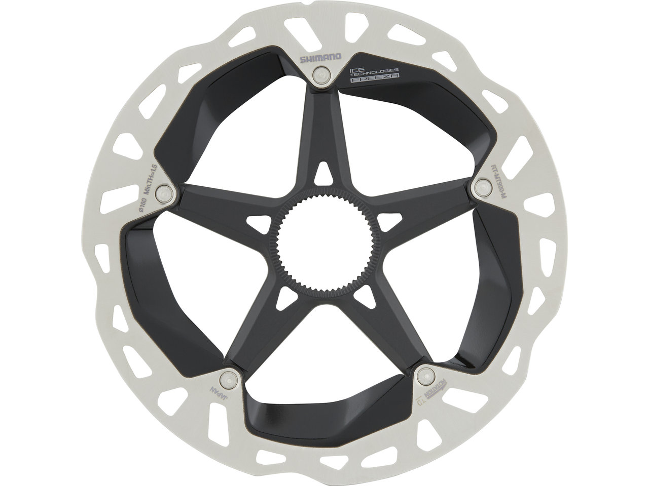 Shimano Bremsscheibe RT-MT900 Center Lock Magnet + Innenverzahnung für XTR