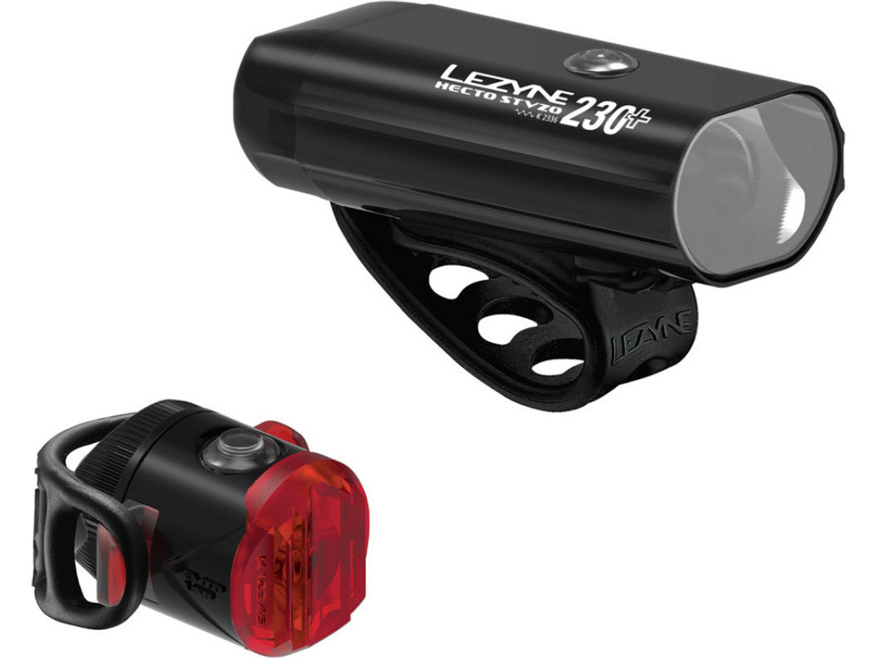 Lezyne Hecto Stvzo 230+/femto Usb C Stvzo Sykkellyktesett