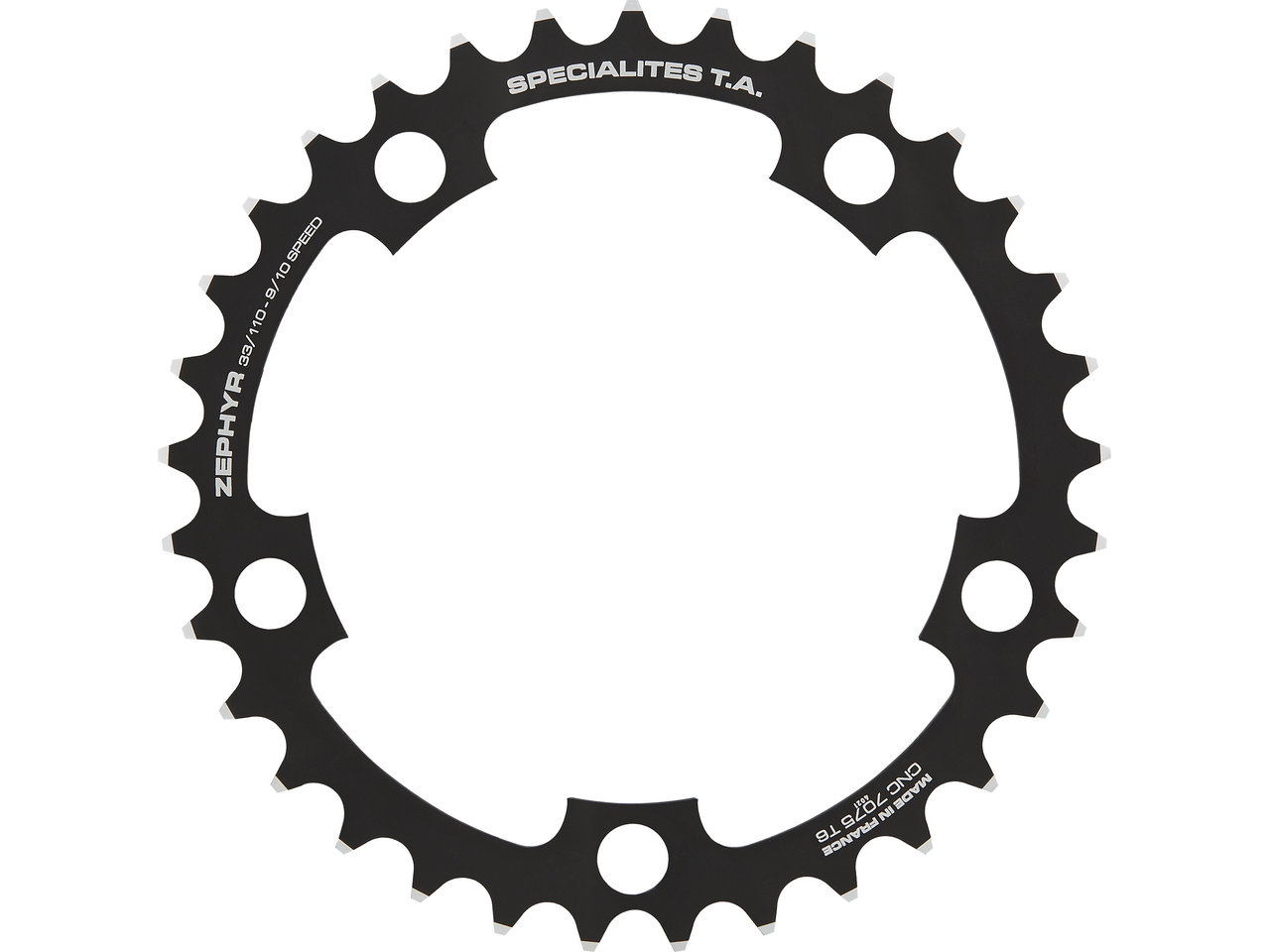 SPECIALITES TA Kettenblatt Zephyr, 5-Arm, innen, 110 mm Lochkreis SPECIALITES TA Kettenblatt Zephyr, 5-Arm, innen, 110 mm Lochkreis