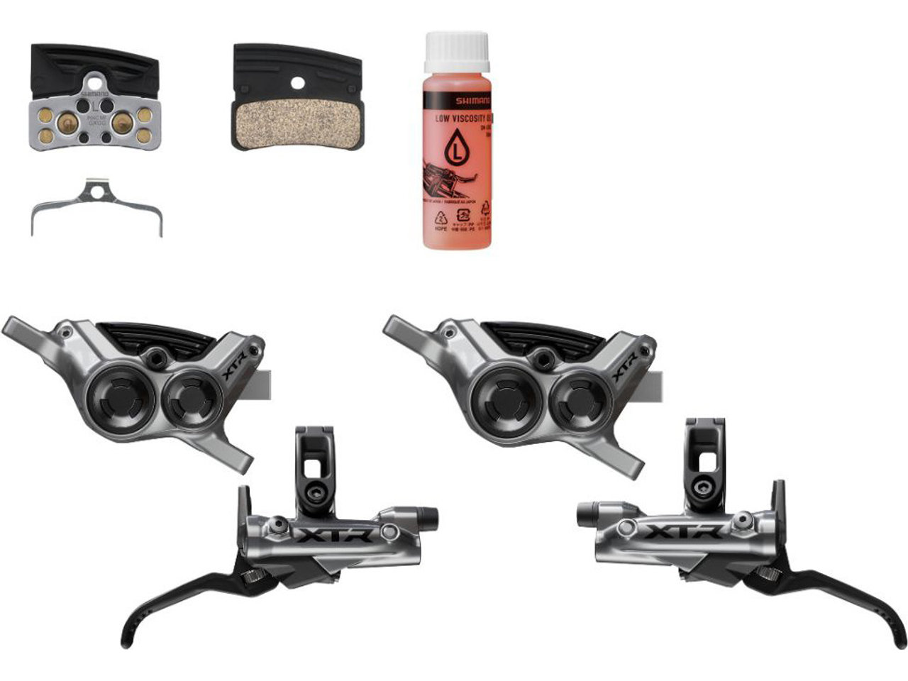 Shimano XTR BL-M9220+BR-M9220 v+h Set Scheibenbremse Shimano XTR BL-M9220+BR-M9220 v+h Set Scheibenbremse