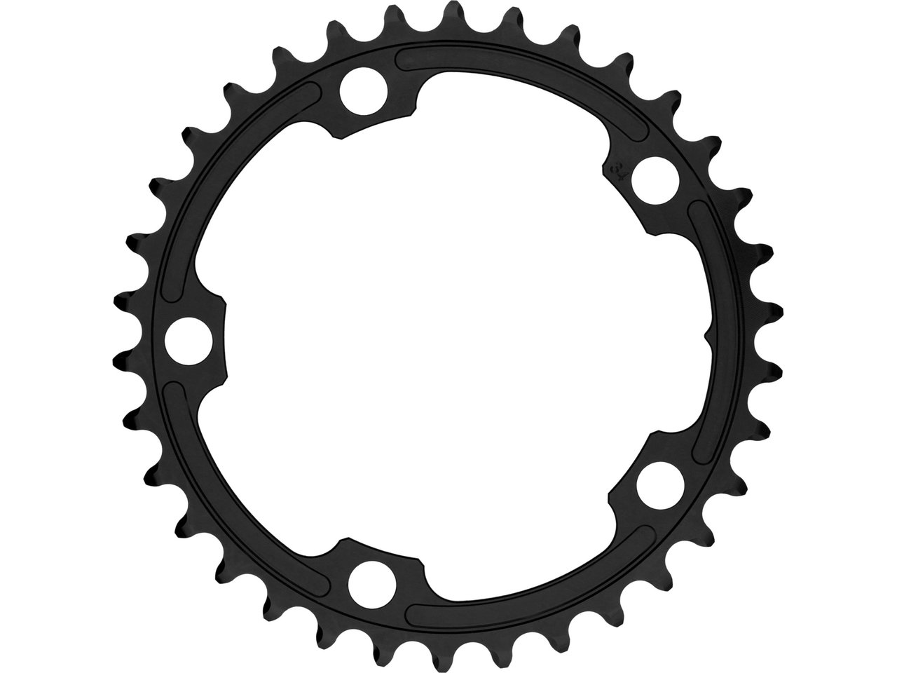 absoluteBLACK Round Road Kettenblatt für 110/5 BCD