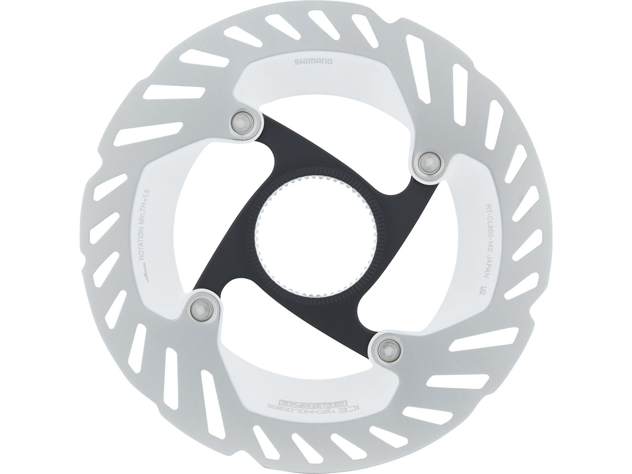 Shimano Bremsscheibe RT-CL800 Center Lock Innenverzahnung für Ultegra / XTR Shimano Bremsscheibe RT-CL800 Center Lock Innenverzahnung für Ultegra / XTR
