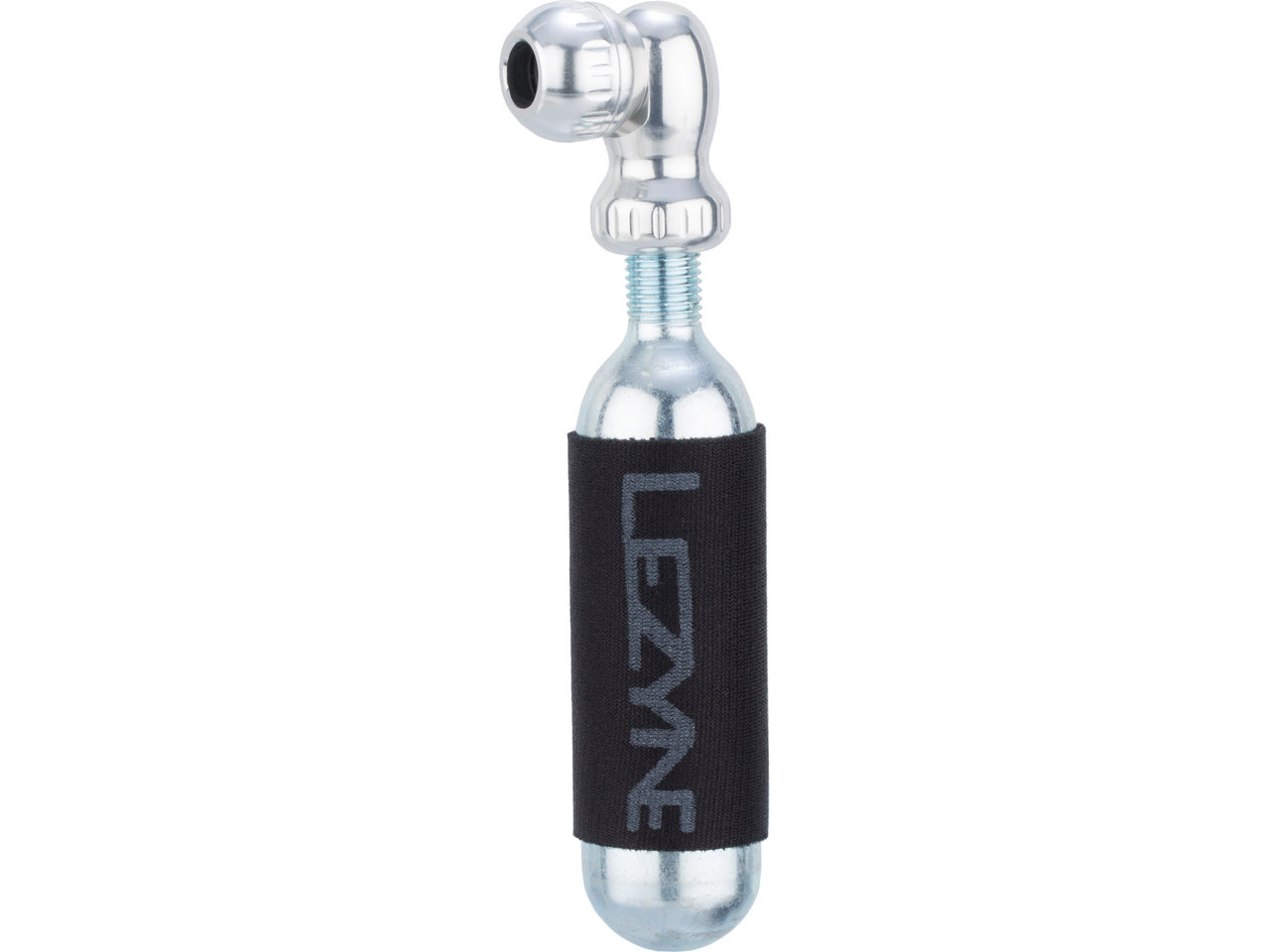 Lezyne Twin Speed Drive CO2 Pumpenkopf mit CO2 Kartusche 25 g