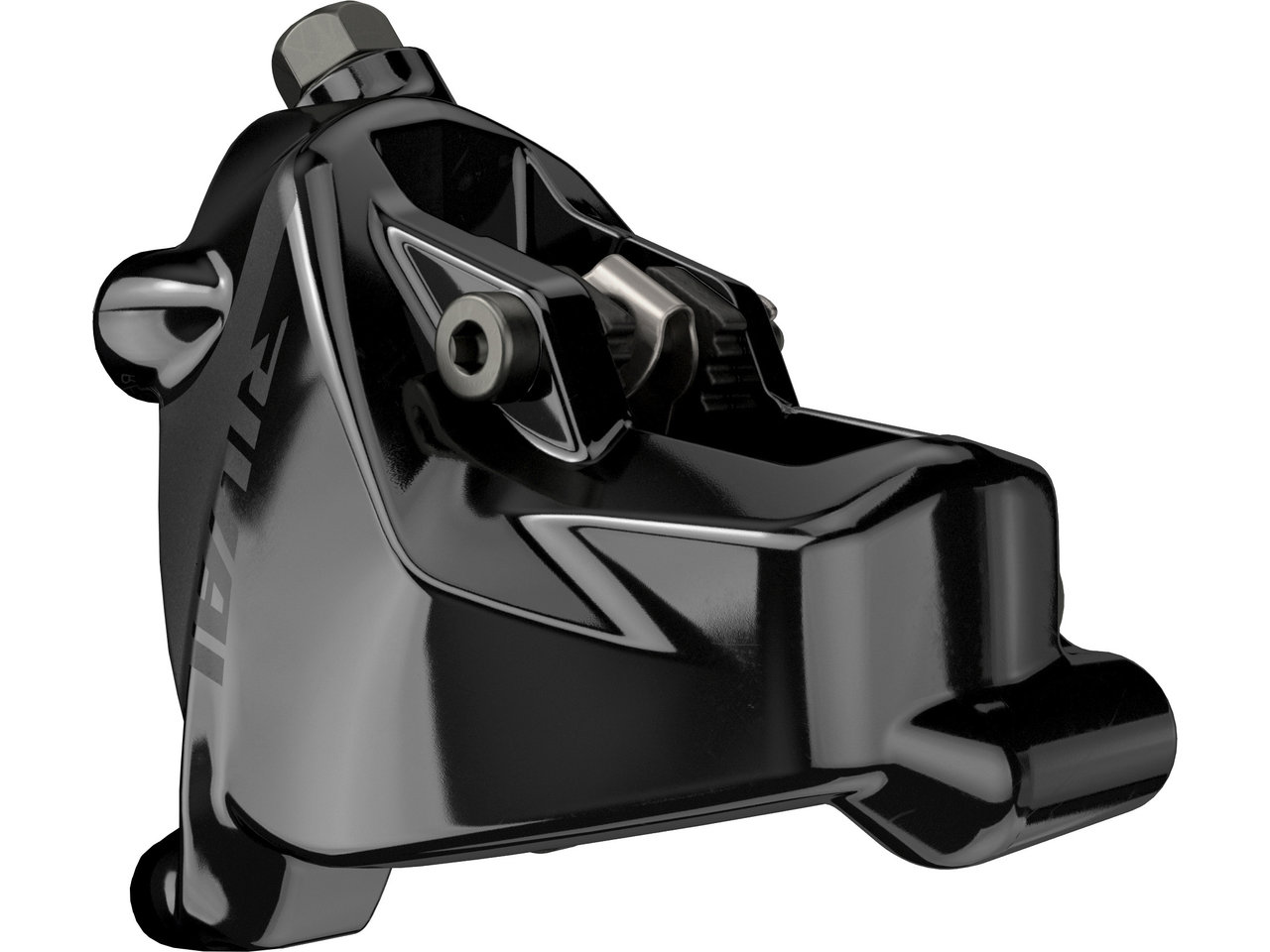 SRAM Bremssattel Komplett für Rival eTap AXS HRD FM zweiteilig, Schwarz, One Size