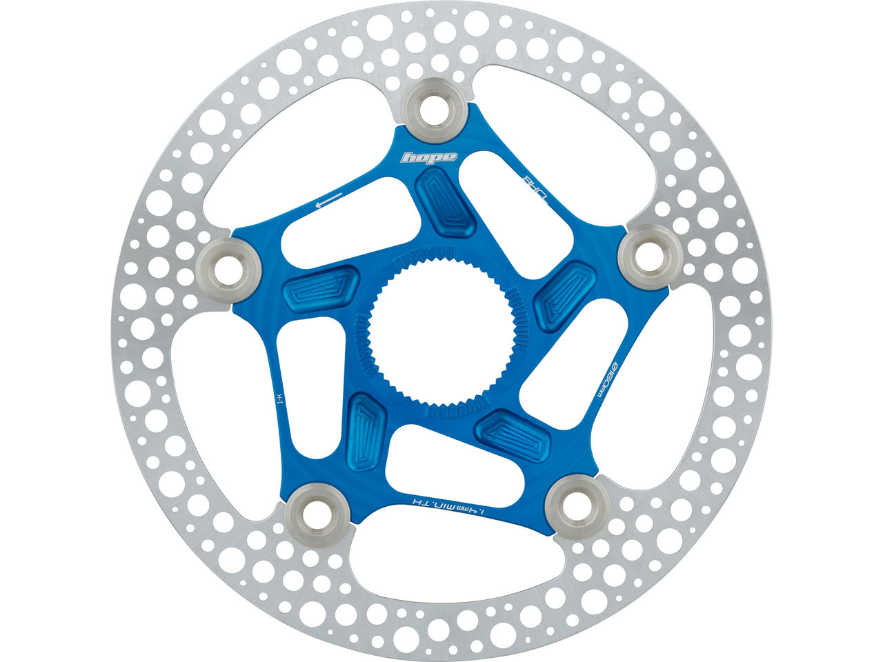 Rx Floating Centerlock Disc Blue