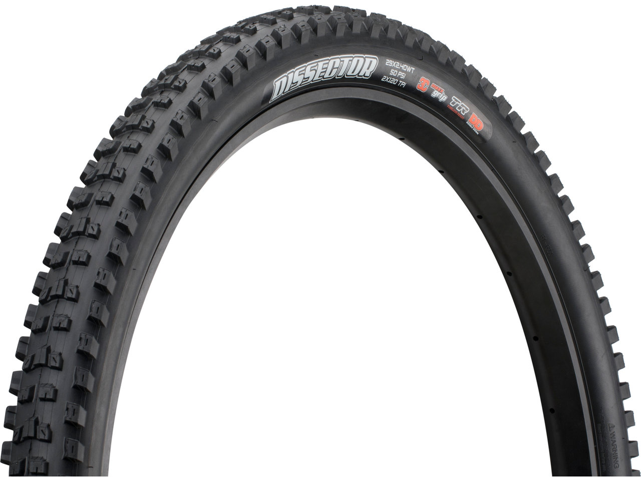 Maxxis Dissector 3C MaxxGrip DD WT TR 29" Faltreifen