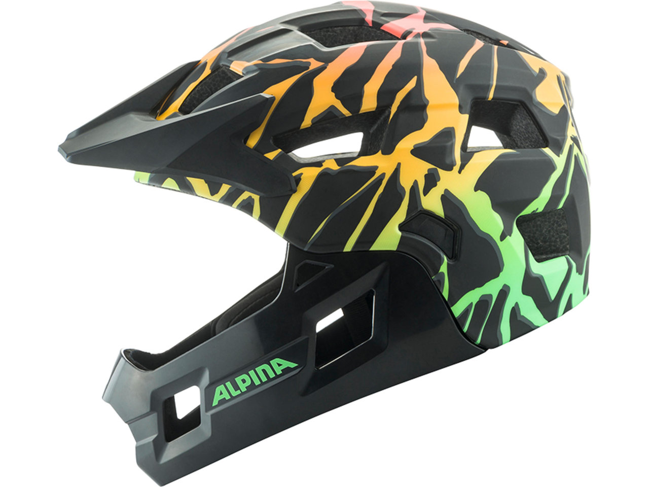 Alpina Rupi Fullface Kinderhelm