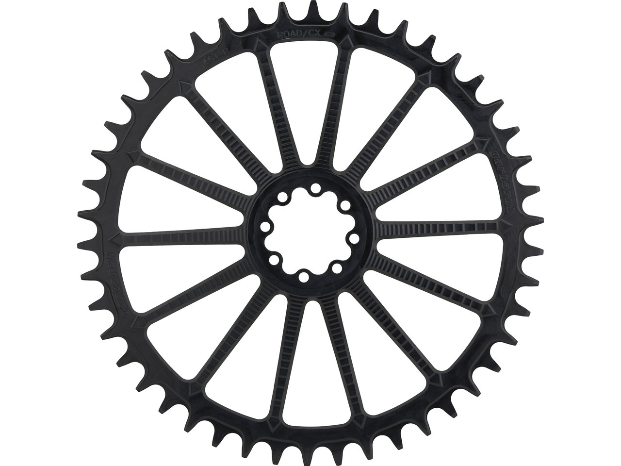 Garbaruk Kettenblatt Round AXS Road/CX SRAM Direct Mount 8-Loch 1-fach Garbaruk Kettenblatt Round AXS Road/CX SRAM Direct Mount 8-Loch 1-fach