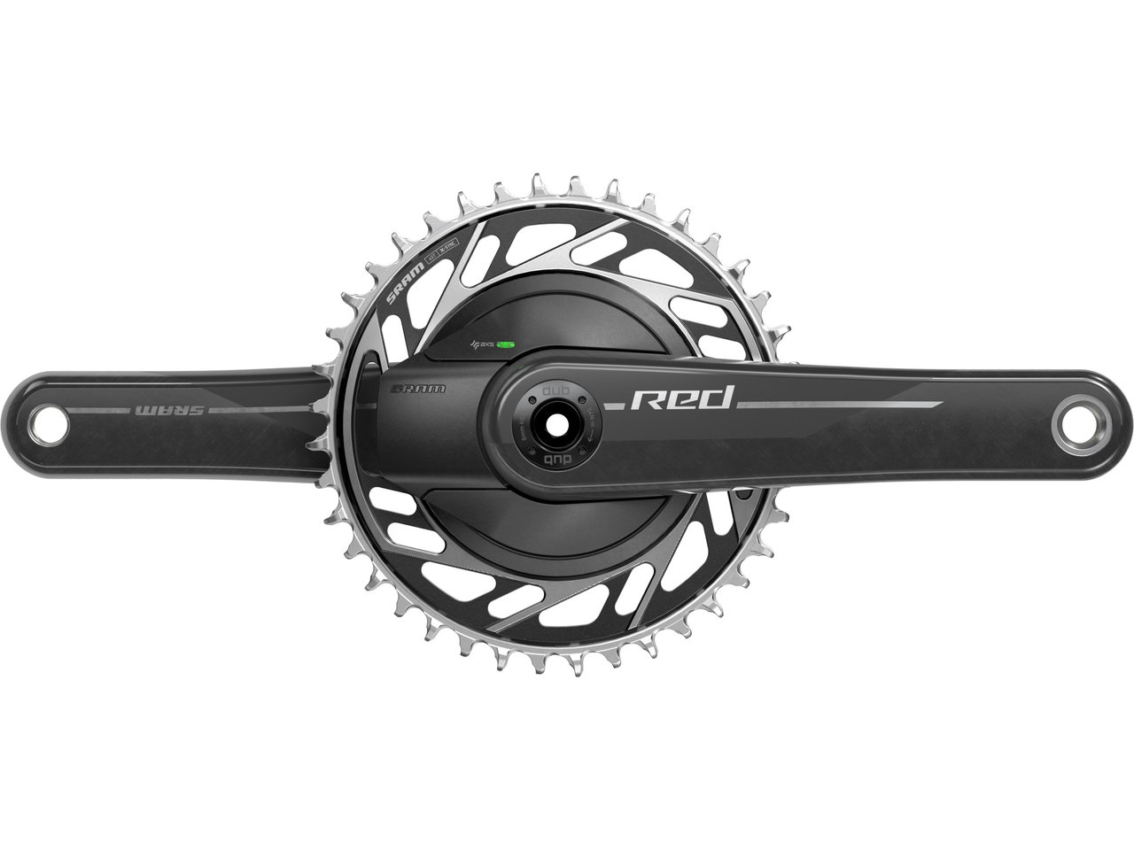 SRAM Red XPLR E1 Wide DUB 1x12-/1x13-fach Carbon Powermeter Kurbelgarnitur SRAM Red XPLR E1 Wide DUB 1x12-/1x13-fach Carbon Powermeter Kurbelgarnitur
