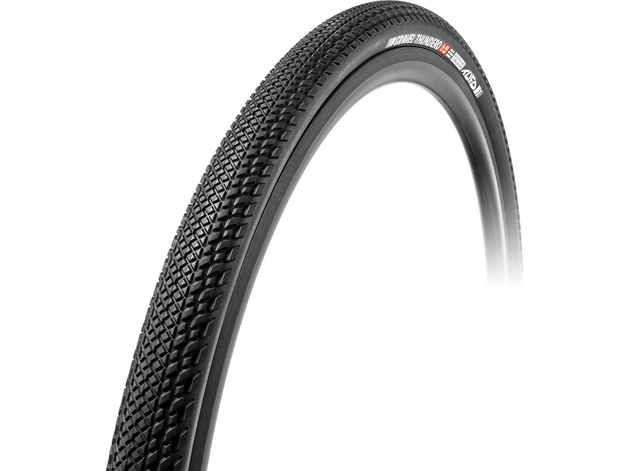 Reifen Gravel Thundero 36 28x1.40 Zoll 36-622 Schwarz Tlr Faltbar