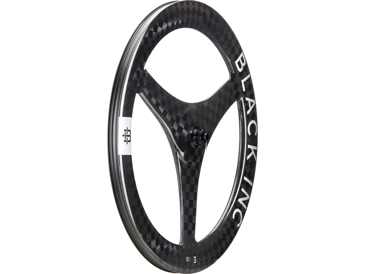 Three Carbon 28" Vorderrad