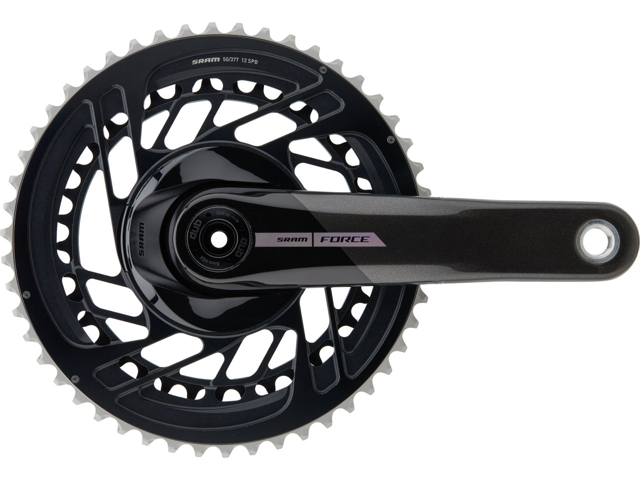 SRAM Force D2 DUB DM 2x12-fach Carbon Kurbelgarnitur