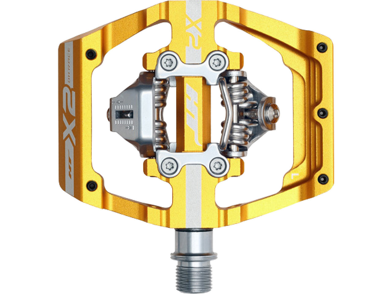 Pedale Ht-x2 Cnc Cromoly Gold