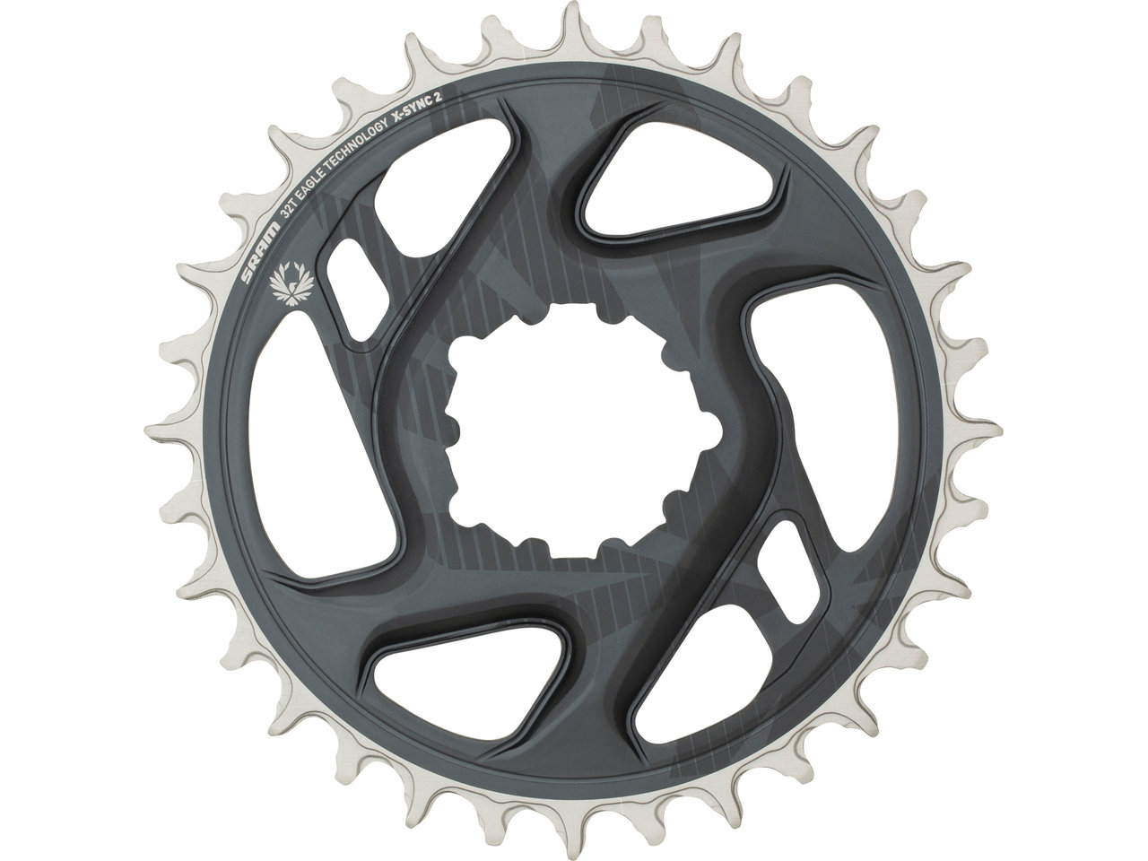SRAM Kettenblatt X-Sync 2 GX Eagle Direct Mount 6 mm SRAM Kettenblatt X-Sync 2 GX Eagle Direct Mount 6 mm