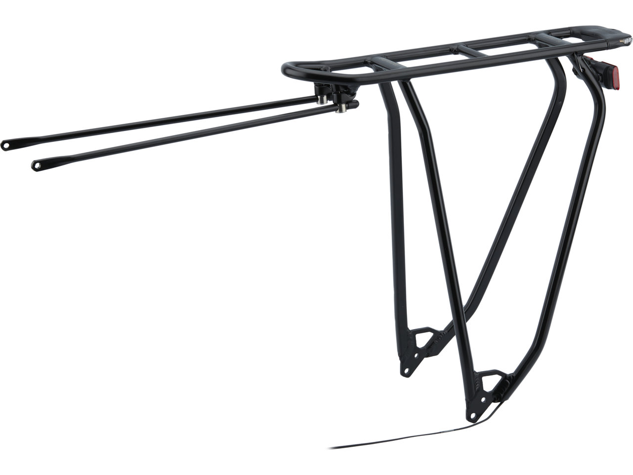 Racktime Shine Evo light 2.0 Gepäckträger mit Rücklicht für Dynamobetrieb