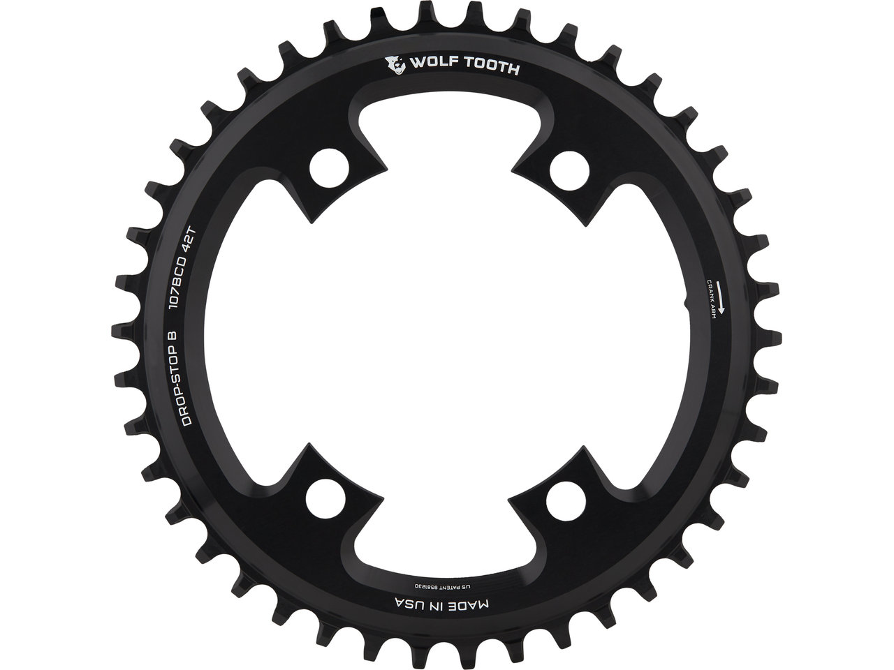 Wolf Tooth 107 BCD Kettenblatt für SRAM Wolf Tooth 107 BCD Kettenblatt für SRAM