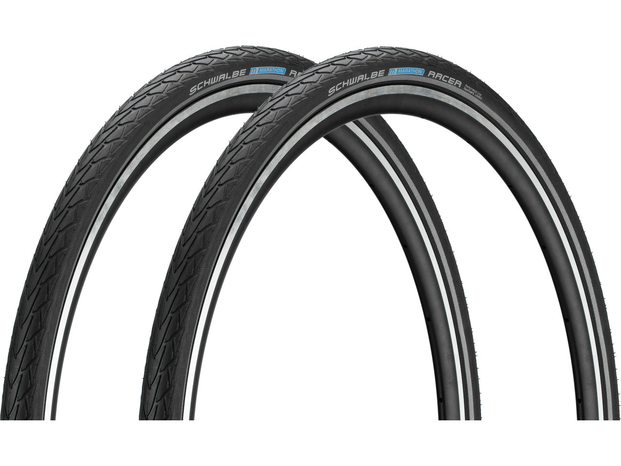 Marathon Racer 28" Drahtreifen 2er-set