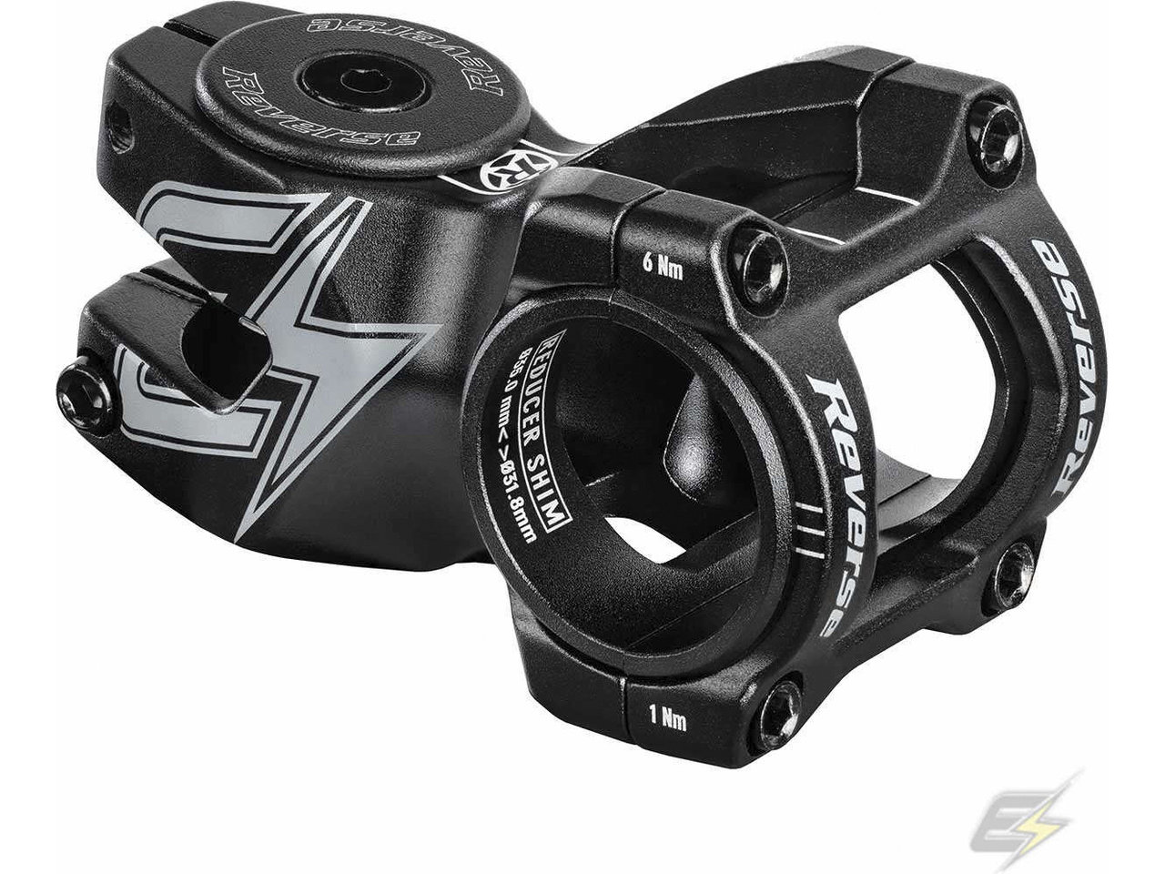 Reverse Components E-Black One D-2 31.8/35 Vorbau Reverse Components E-Black One D-2 31.8/35 Vorbau