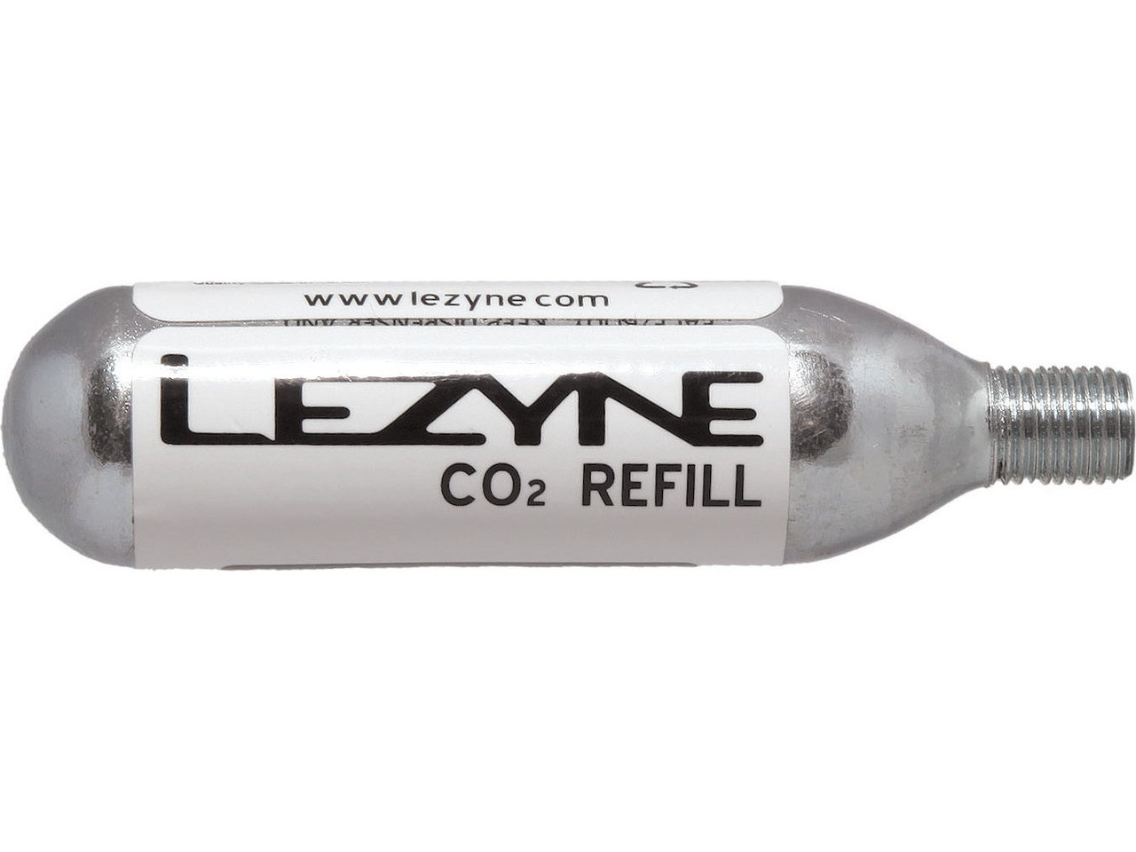 Lezyne CO2 Ersatzkartuschen mit Gewinde 16 g - 5 Stück