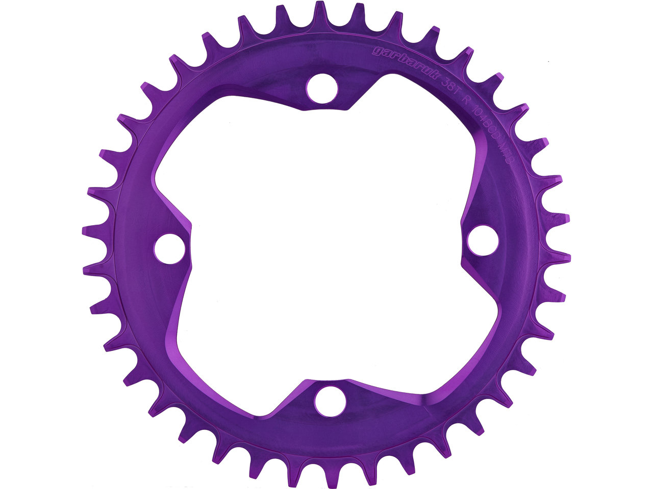 Kettenblatt Round 104 Mm Lochkreis 1-fach