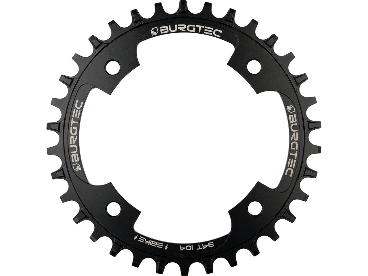 Burgtec 94 mm BCD E-Bike Stahl Thick Thin Kettenblatt Burgtec 94 mm BCD E-Bike Stahl Thick Thin Kettenblatt