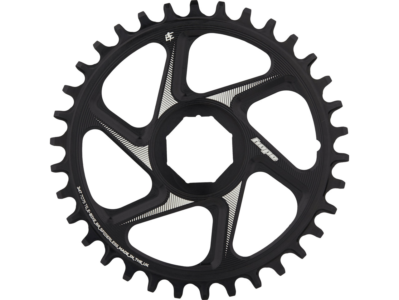 Hope R22 Spiderless Direct Mount E-Bike Kettenblatt für Brose Hope R22 Spiderless Direct Mount E-Bike Kettenblatt für Brose