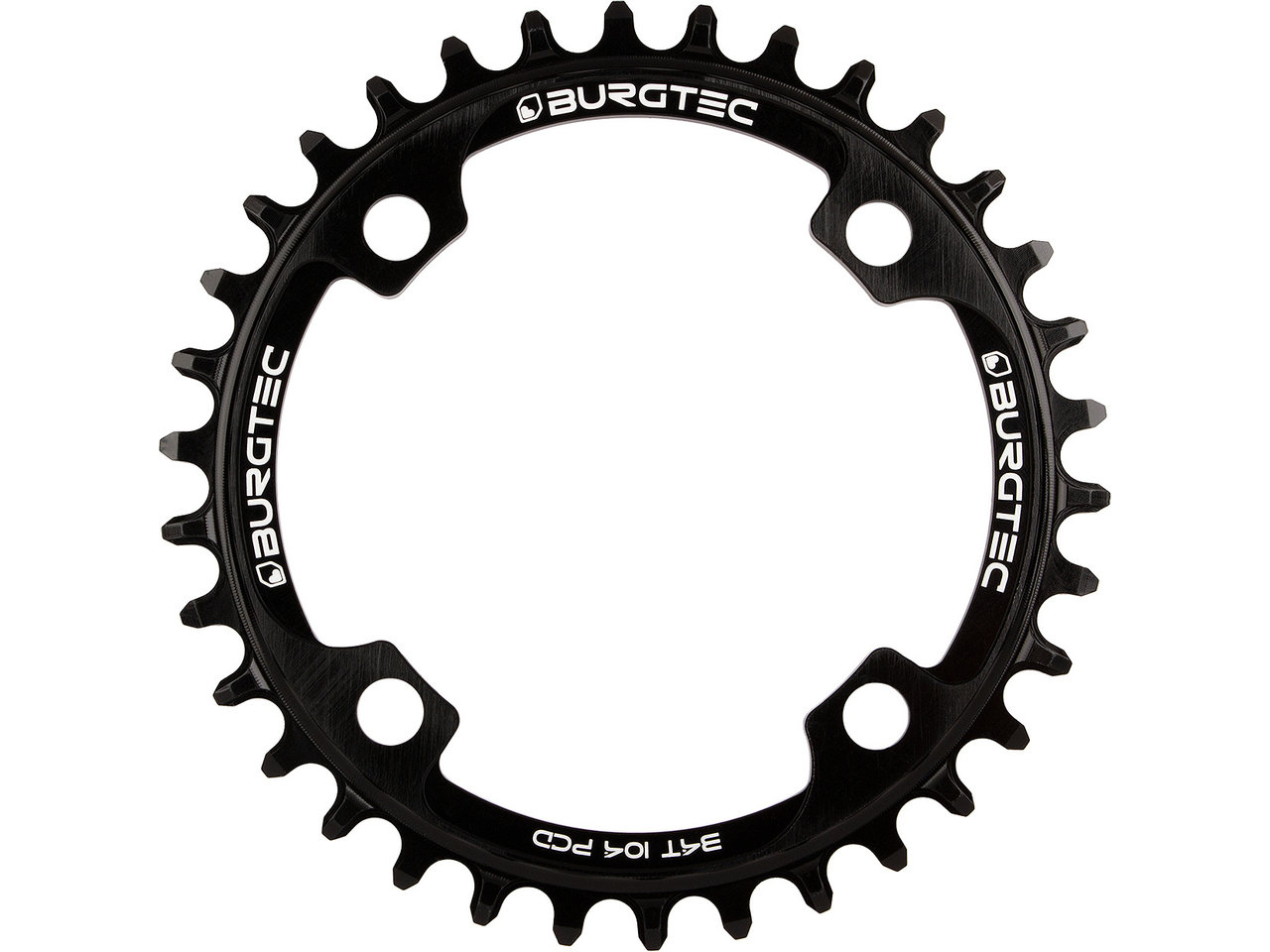 Burgtec 104 mm BCD Thick Thin Kettenblatt für Shimano