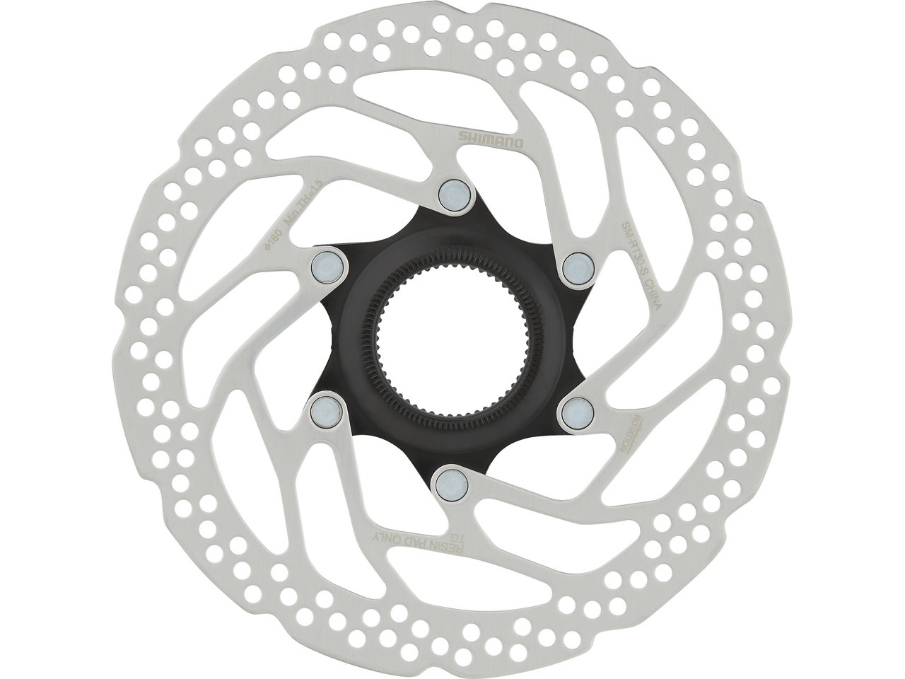 Shimano Bremsscheibe SM-RT30 Center Lock Magnet + Innenverzahnung Shimano Bremsscheibe SM-RT30 Center Lock Magnet + Innenverzahnung