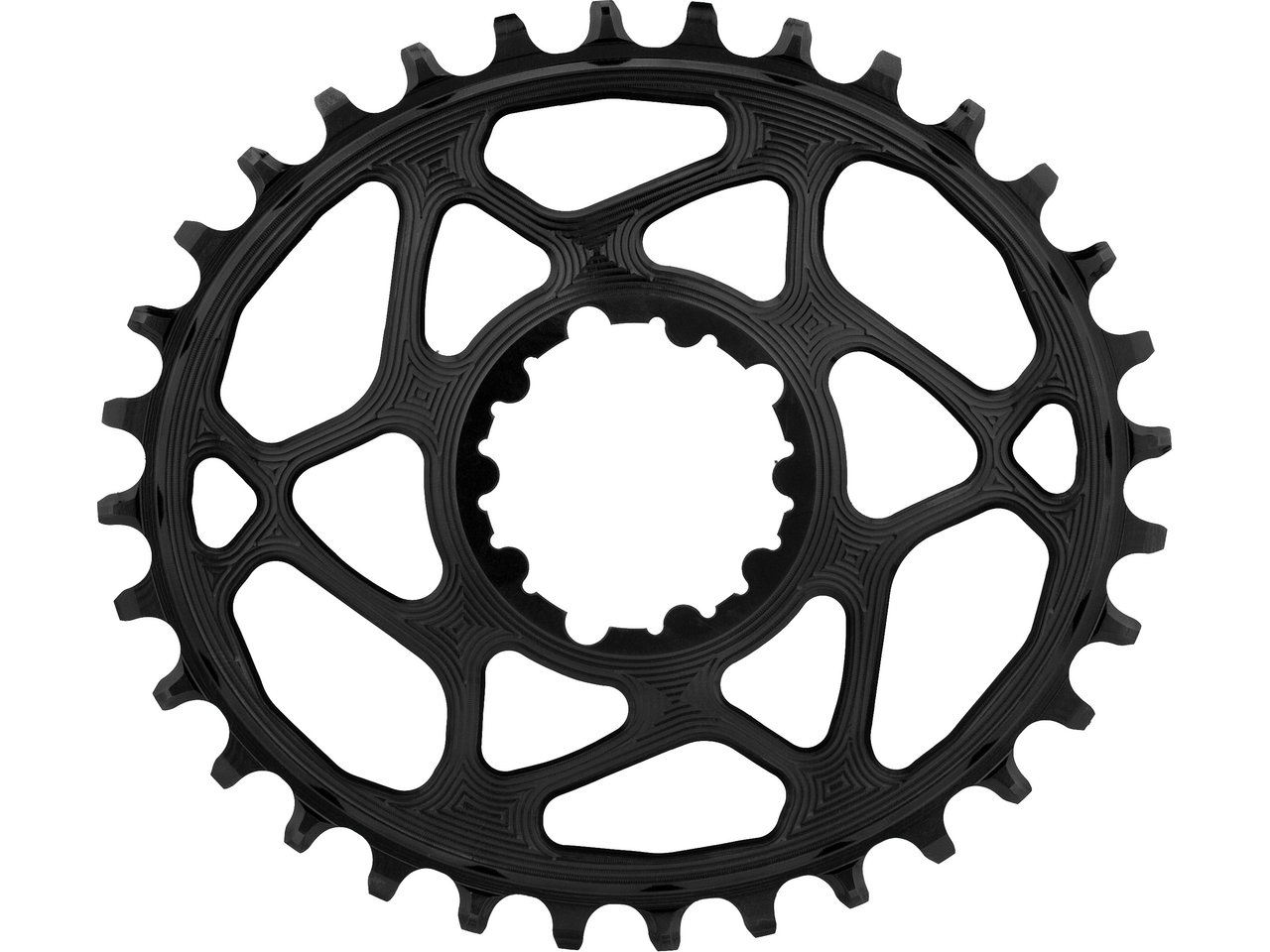 absoluteBLACK DM Oval Krankdrev absoluteBLACK DM Oval Krankdrev