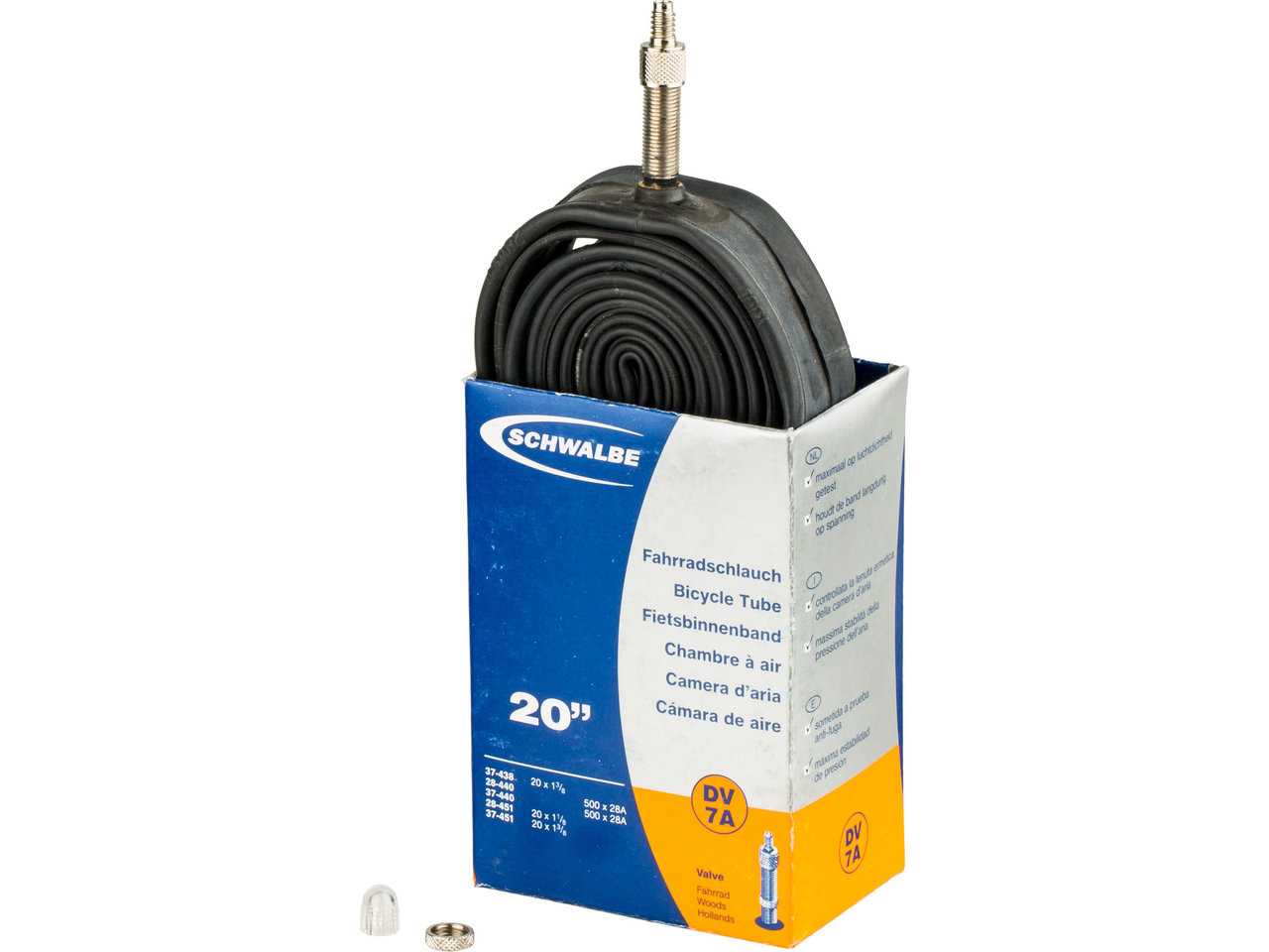 Schwalbe Schlauch 7A für 20" Schwalbe Schlauch 7A für 20"
